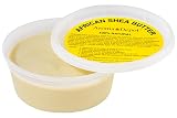 Raw African Shea Butter 8 oz. Ivory / White Grade A 100% Pure Natural Unrefined Fresh Moisturizing,