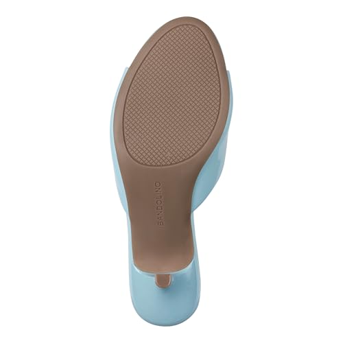 Bandolino Women's Meegin Heeled Sandal, Light Blue Patent 450, 12 by Bandolino - Used condition - Image 5