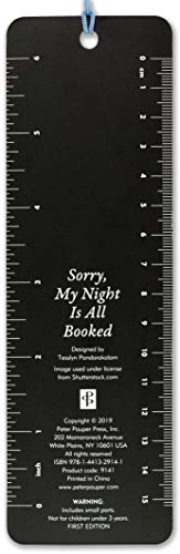 Sorry, My Night Is All Booked Beaded Bookmark #TOP1