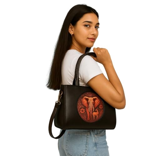 Image of Women's Handbag with Adjustable Sling Strap | Stylish Office & Daily Use Purse