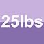 25lbs - Purple