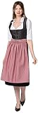 Stockerpoint Damen Dirndl Dakota Kleid, Schwarz, 44 EU