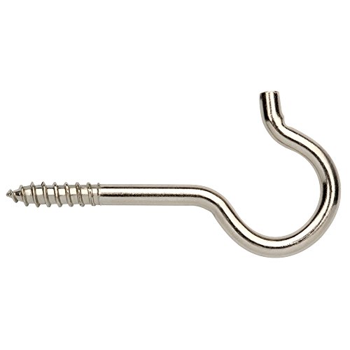 ARROW 160464 3" Ceiling Hook (Pack of 3),Nickel Plated