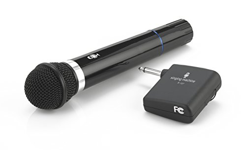 Singing Machine SMM-107 Karaoke Wireless Microphone (Black)