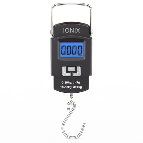 IONIX Weight Machine for Luggage, Wait Machine, Luggage Wighing Scale, Digital Weighing Scale, Bag Weighing Scale for Luggage, Electronic Portable Fis