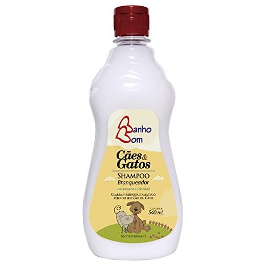 Banho Bom Shampoo Branqueador 540 Ml