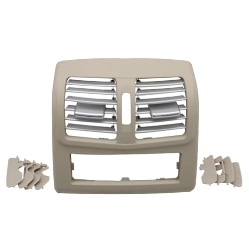 Rejilla de ventilación trasera de aire acondicionado para Benz E250 E300 acabado resistente gris