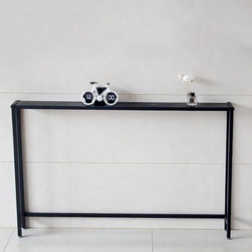 Mesa de sofá rectangular delgada para ganar espacio en zonas pequeñas 7