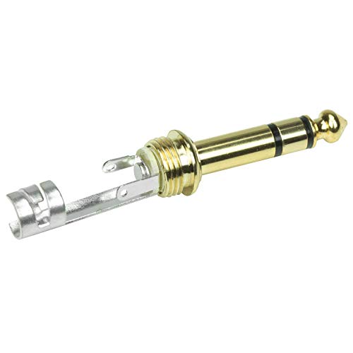 Plug P10 Black Series - P10 Estéreo Preto