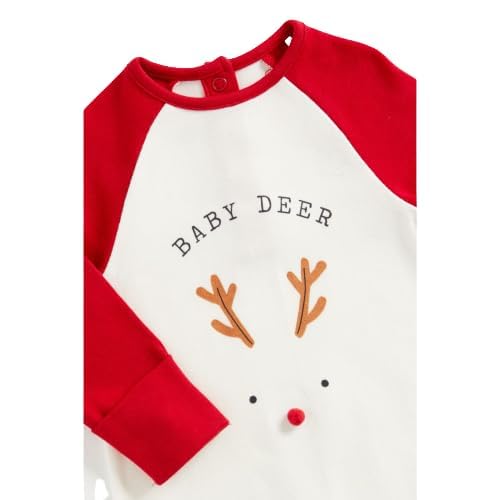 Image of Mothercare Printed Cotton Boys Infant Sleepsuit (A21ZC050-P)
