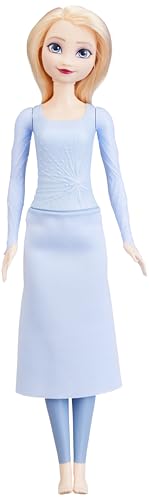 Image of Disney Frozen Elsa Fashion Doll with Brushable Hair to Style, Posable Toy in Signature Look Inspired Frozen 2 Movie