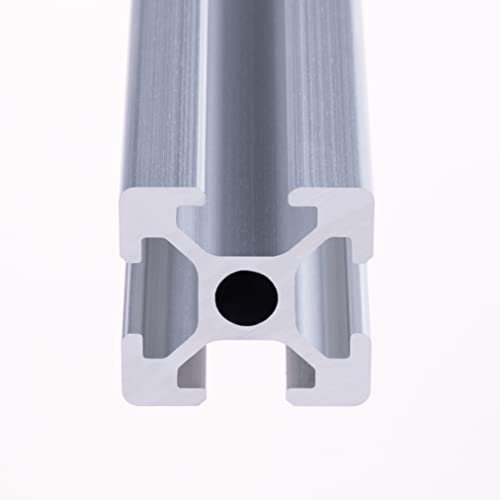 10PCS 48 inch Silver T Type 2020 Aluminum Extrusion Profile European Standard Anodized Linear Rail Guide for 3D Printer Parts and CNC Machine - Thumbnail 2