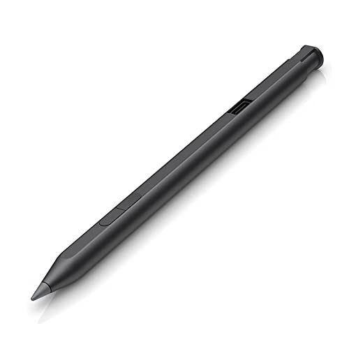Rechargeable MPP 2.0 Tilt Pen Compatible for HP Rechargeable MPP 2.0 Tilt Pen ; Touch Screen Devices with Magnetic Barrel 4096 Level Pressure and Palm-Rejection(Black 3J122AA)