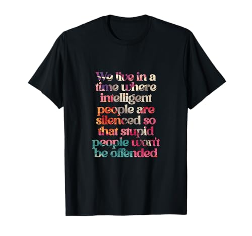 Diseño de Citas silenciadas con Personas Inteligentes Camiseta
