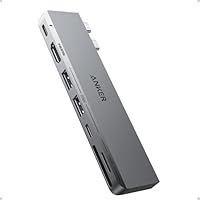 Anker 547 Hub USB C 7 in 2, Compatibile con Porta USB C Thunderbolt 4, HDMI 4K, Type C e 2 Porte...