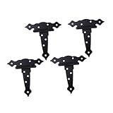 Photo Gallery homoyoyo 4 pezzi cerniere t per cancelli e porte in ferro nero supporto per leggere cerniere resistenti per e fienili facili da installare e durature Photo Gallery homoyoyo 4 pezzi cerniere t per cancelli e porte in ferro nero supporto per leggere cerniere resistenti per e fienili facili da installare e durature