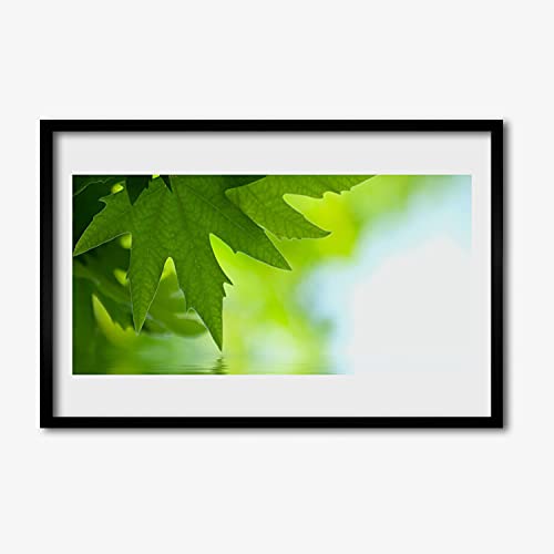 Cadre en MDF avec affiche de plante 60x40 cm Tulup image murale salon haut de gamme