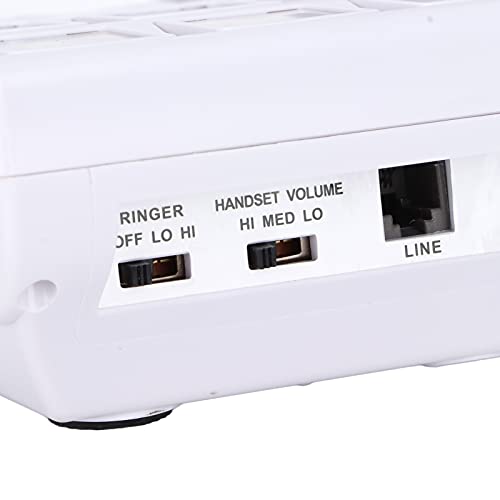 Teléfono fijo con botones de imagen para adultos mayores miniatura 5