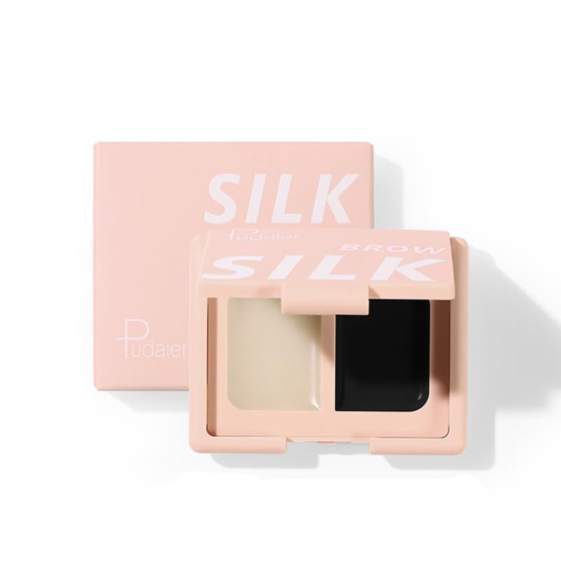 2 Colors Brow Powder for Eyebrows, Natural Eyebrow Powder for Brow Dye and Fixing Help Enhance & Define Brows, 2 color eyebrow palette makeup, eye makeup set, Eye Brow Powder Palette (Brown) 2 Colors Brow Powder for Eyebrows, Natural Eyebrow Powder for Brow Dye and Fixing Help Enhance & Define Brows, 2 color eyebrow palette makeup, eye makeup set, Eye Brow Powder Palette (Brown)