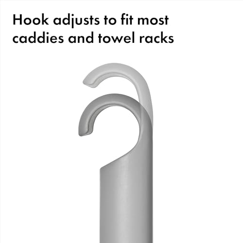 OXO Good Grips Multi-Use Squeegee with Hook | Handle with Suction Hook, Silicone Blade, Streak-Free, Ideal for Windows, Mirrors, Shower, Bathroom - image 2
