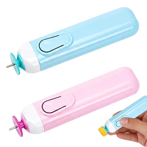 gsgfuis Flylin - Juego de 2 bolígrafos eléctricos para manualidades en papel 3D, herramientas de fabricación de papel para hacer tarjetas y regalos, herramienta de precisión con dos bolígrafos
