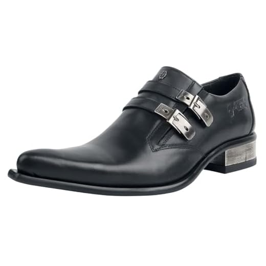 New Rock VIP Cuerolite Männer Sneaker schwarz EU43 Leder Biker, Rockwear