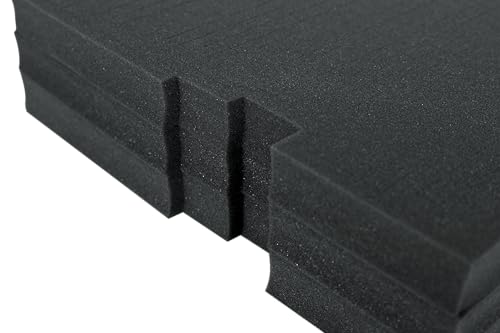 Gator Cases grw-drwfoam-3 rackworks Ersatz geschichteter Schaumstoff für 3U Rack Schublade Einsatz
