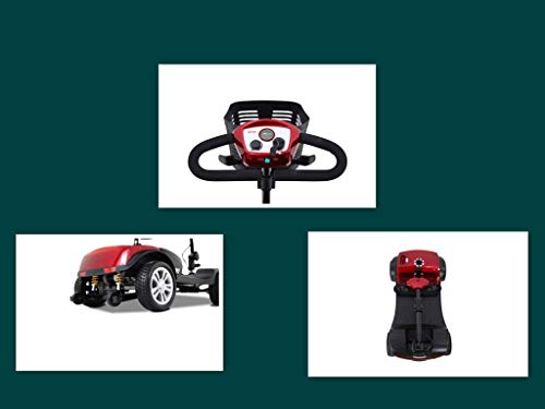 image for Globalucky 4 Wheels Mobility Scooter for Adults and Senior,Electric Po