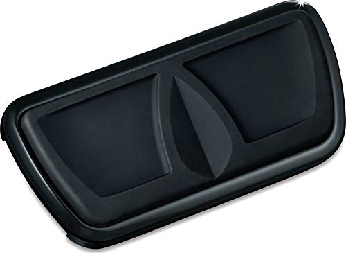 Kuryakyn 4311 Motorcycle Foot Control: Kinetic Brake Pedal Pad For 1980-2019 Harley-Davidson Fl Motorcycles, Gloss Black - Large #TOP1