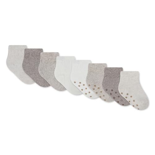 Image of HUGGIES Baby Multi-pack Lightweight Ankle Gripper Socks