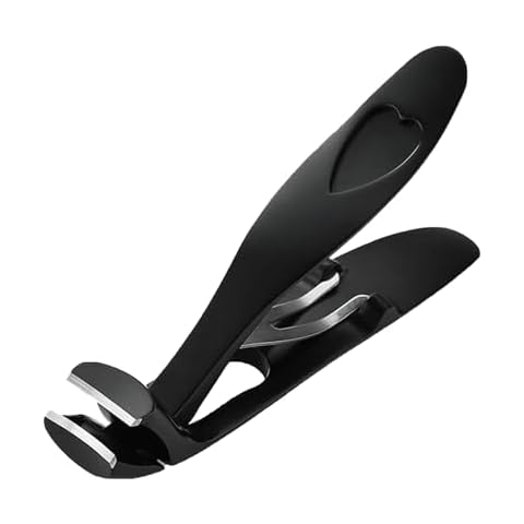 Sherum Clipmaster Pro, Cumuul Clipmaster Pro, Sherum Nail Clipper for Seniors, Ergonomic Angled Head Senior Toenail Clipper, Large Angled Head Toenail Clippers with Wide Opening (Black) Cover