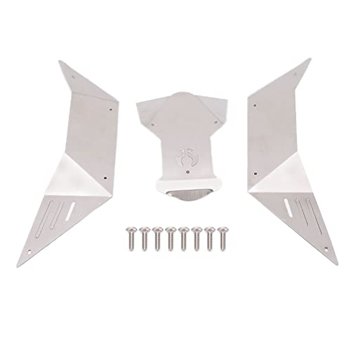 Plaque blindage en acier inoxydable Ryft 1/10 pour renforcer la carrosserie