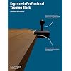 CalFlor Ergonomic Professional Tapping Block 11.5 Solid Hardwood Tapping Block with Notched Ends & Ball Handle Safe & Precise Floor Installation Tool