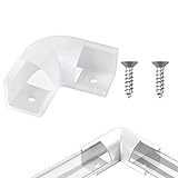 【Cantidad suficiente】 Puede obtener 10 tiras de esquina LED y 20 tornillos. Hay suficientes cantidades para satisfacer la mayoría de sus necesidades.