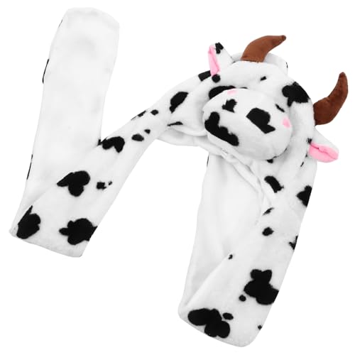 FOYTOKI Cartoon Animal Hat Padded Beanie Winter Hat Boys and Girls Warm Keeping