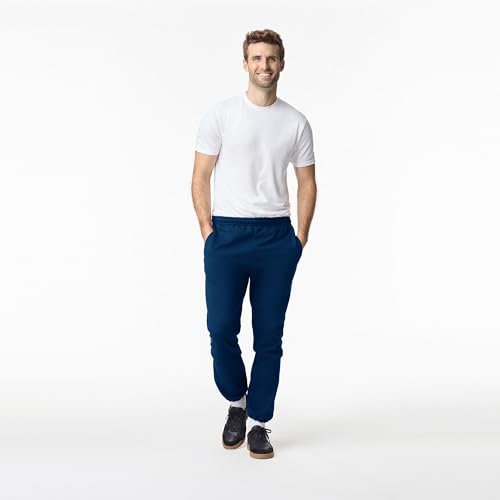 Image of Gildan Men's Fleece Elastic Bottom Pocketed Pant