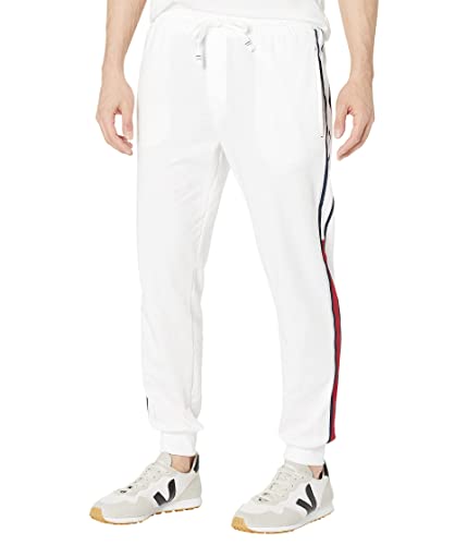 Jogging Tommy Hilfiger Essentials blanc en taille XL pour homme au style moderne