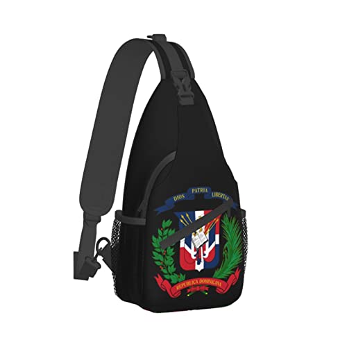 Mochila Sling Universal Negra para Senderismo y Uso Diario miniatura 3