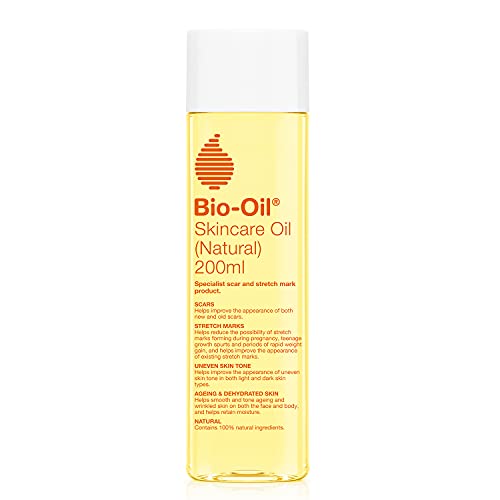 NEW Bio-Oil Natural Skincare Oil – 100% Natural Formulation – Improve the Appearance of Scars, Stretch Marks and Uneven…