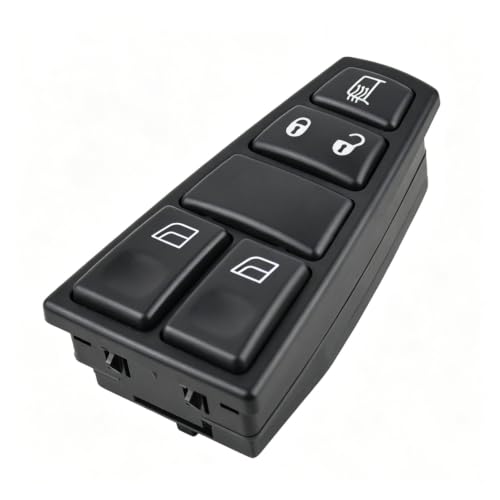 Interrupteur de lève-vitre pour Volvo Truck FH12 FM VNL 2004-2012 noir