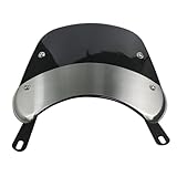 Front Windshield Deflector Windscreen with Metal Mounting Bracket Universal For Honda For Yamaha For Kawasaki For Suzuki