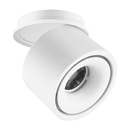 Focos empotrables de techo plegables para iluminar paredes de pasillos 2