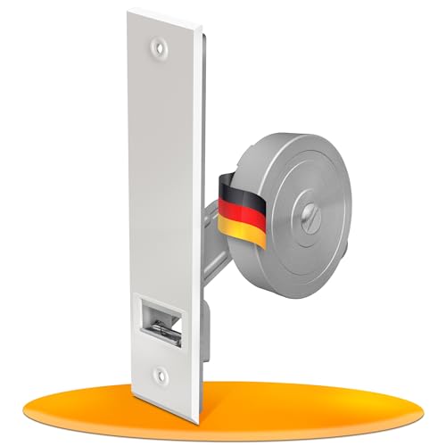 MEISTERBAU - Rolladen Gurtwickler Unterputz [Made in Germany]- Rollladen Aufwickler mit Abdeckung - Rollo Gurtwickler für Rolladengurt 23mm[ohne Gurt]