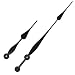 Shappy 12 Inches Long Spade Hands for Takane I Shaft High Torque Clock Movement, Fit Dials Up to 71 cm/ 28 Inches in Diameter