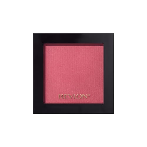 Revlon Puder-Rosette, Revlon Powder Blush – Seidenzartes Puder-Rouge mit Leichter Textur und sanftem, Aufbaubarem Farbfinish, Very Berry 033