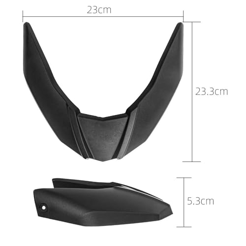 Ailerons avant moto G310GS bec d'extension contre projection de boue - 5