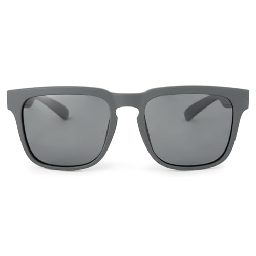 Gill Lumina - Gafas de sol - Tecnología de marco flotante y lente polarizada para reducir el deslumbramiento, 100% protección UV400 (Ash)