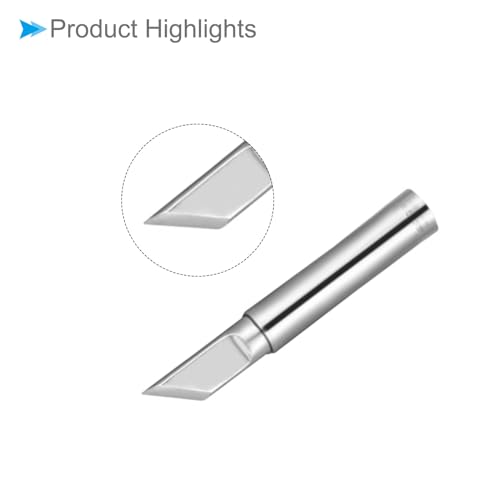 Image of Soldering Iron Tips, 4x6.5mm 900M-T-K, Solder Tips Fine Soldering Gun Replacement Solder Welding - (Applications: for Soldering Irons Soldering Station), 10 Pieces