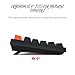 Keychron C1 Wired TKL Mechanical Keyboard, RGB Backlit, Double-Shot ABS Keycaps, Hot-Swappable Pre-lubed Linear Switch Compatible with Mac & Windows