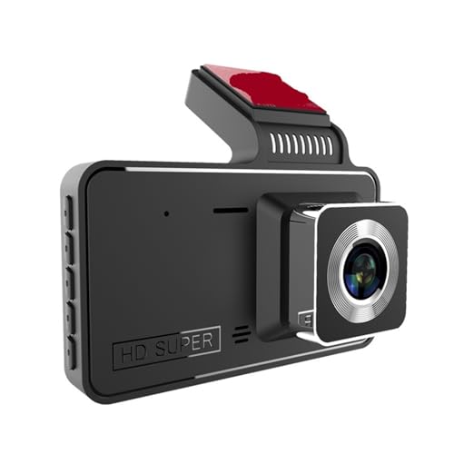 Kamera samochodowa, 4-calowa Kamera Samochodowa Z Podwójnymi Obiektywami Przodu I Tyłu O Wysokiej Rozdzielczości Oraz Kamerą Cofania(4-inch button screen+WiFi)
